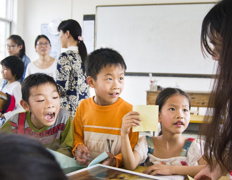 两名内容编辑在铺满绿色便利贴的会议室白板前讨论植物大战僵尸杂交版下载的栏目划分，桌上摊开打印好的版本对照表与彩色标记笔